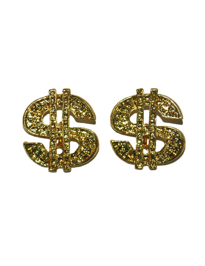 Boucles d'oreilles dollar