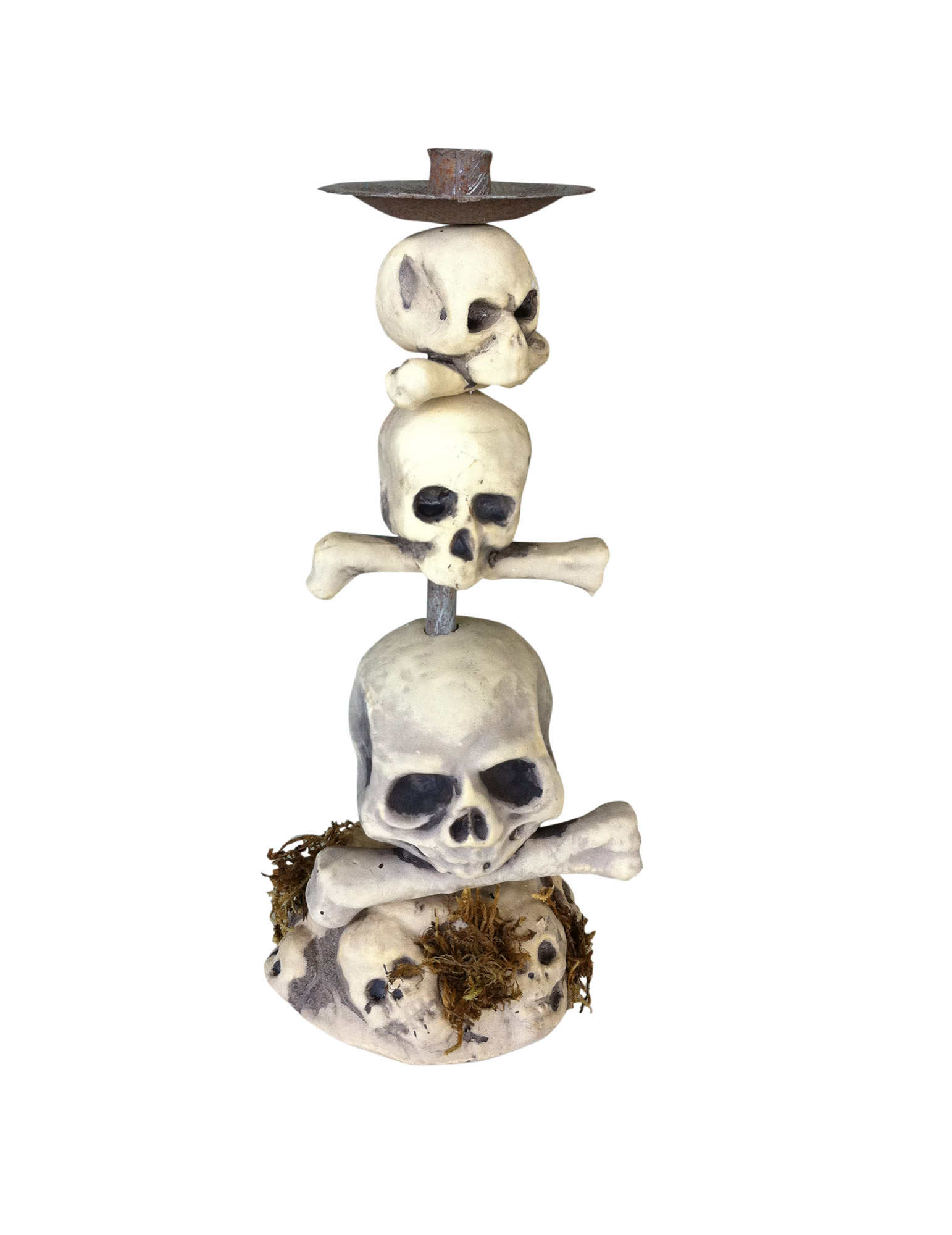 Chandelier tête de mort