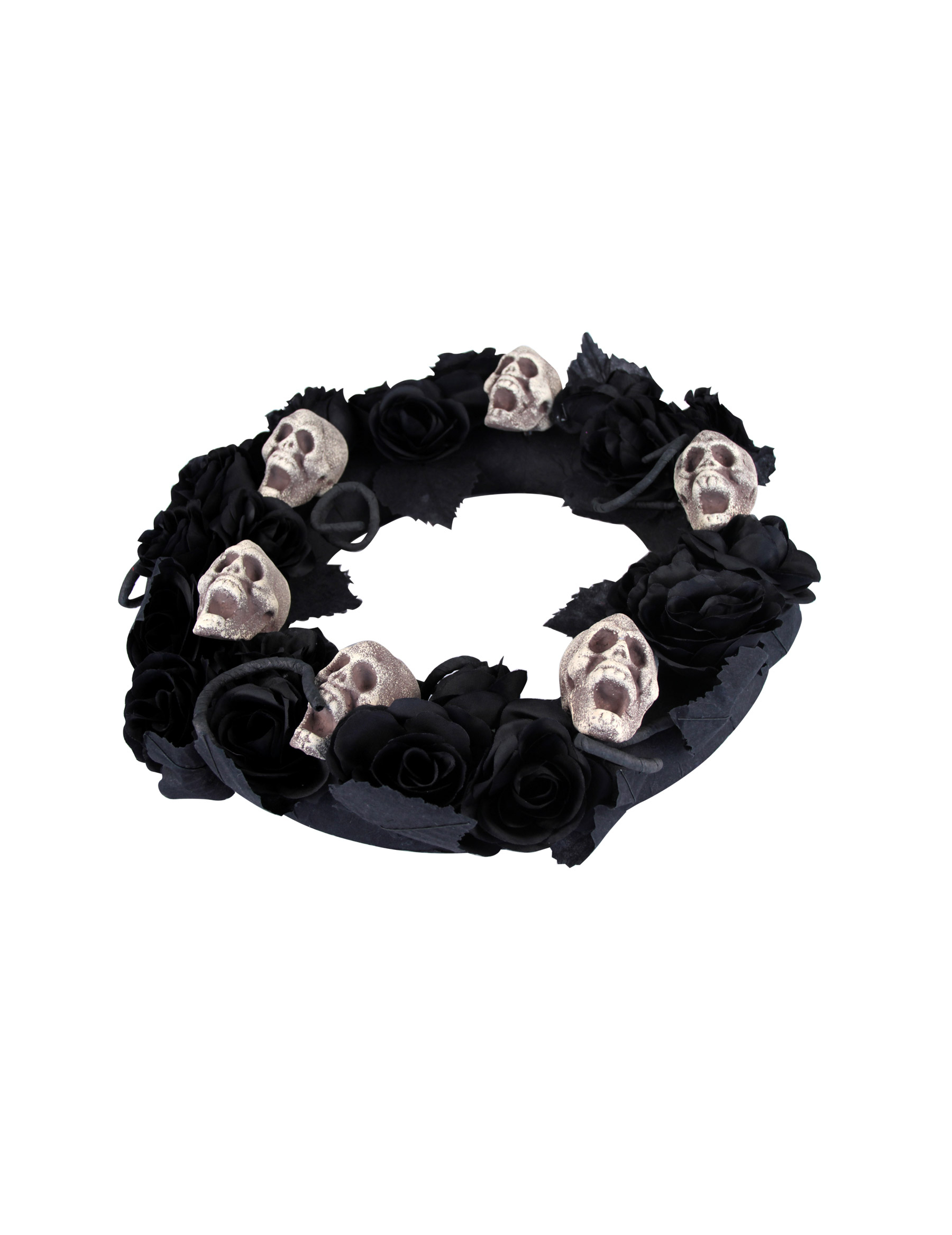 Couronne deuil 38 cm Halloween