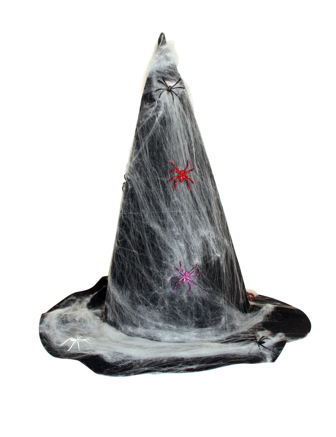 Chapeau sorcière araignées