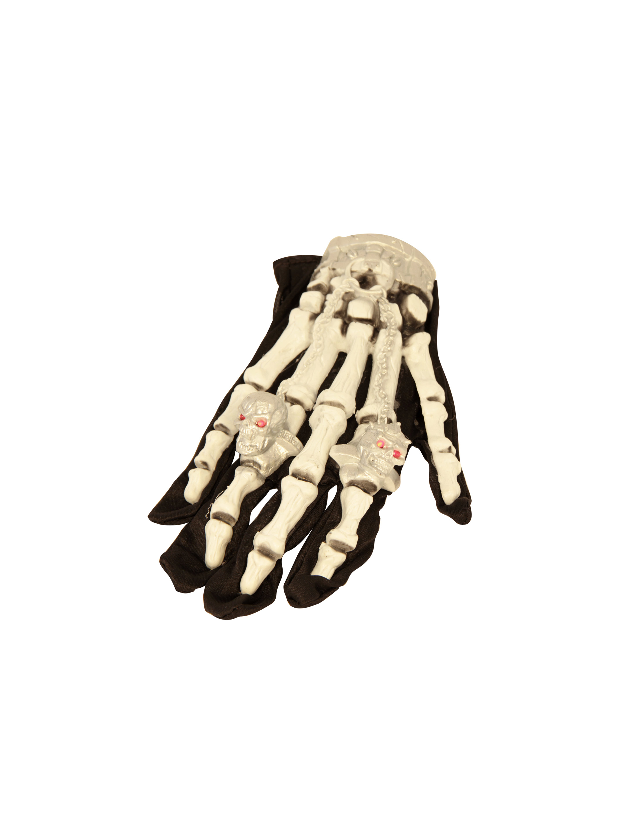 Gants squelette lumineux Halloween adulte