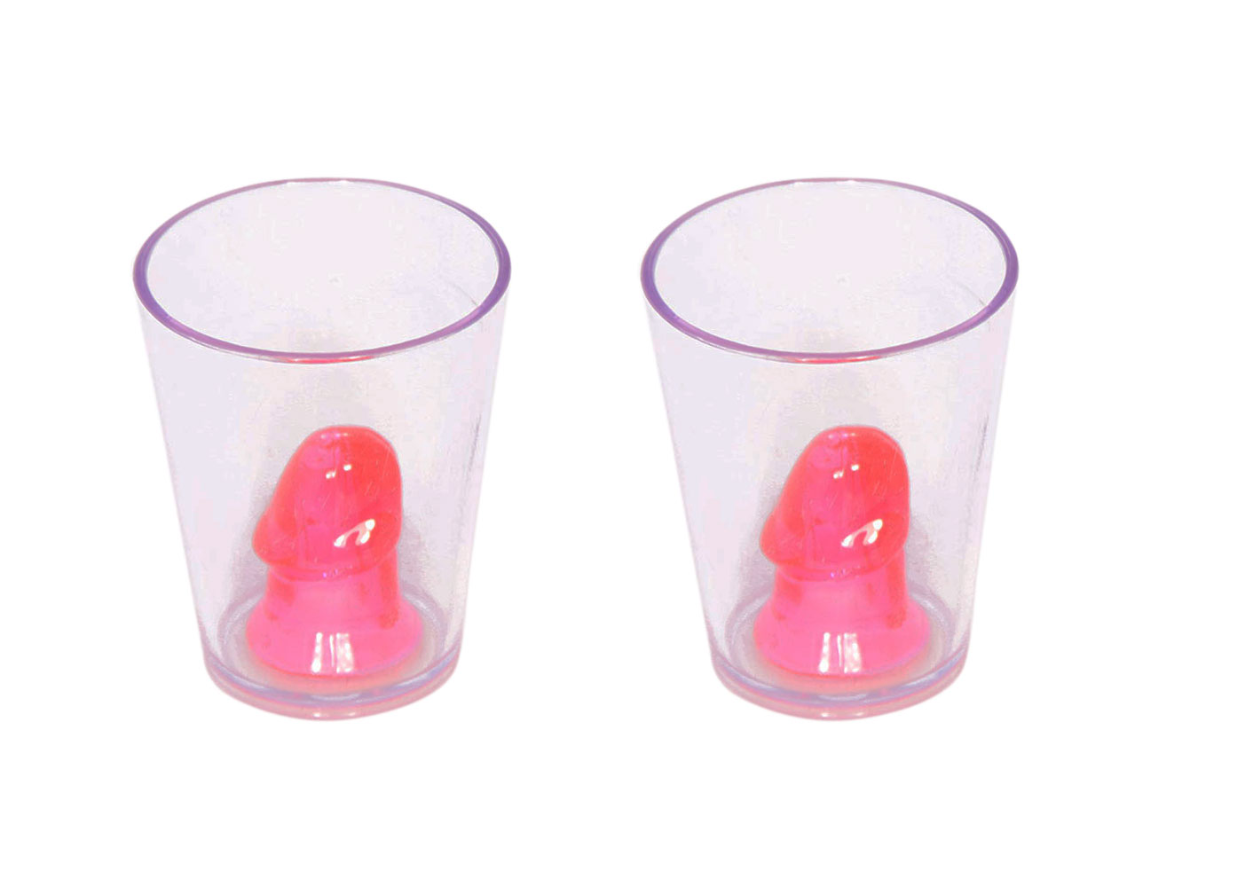 2 Verres à shooter zizi