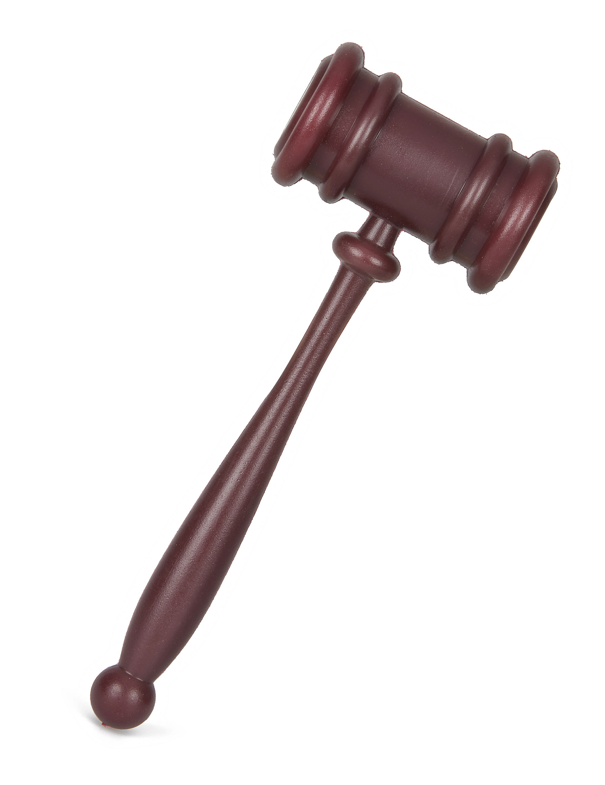 Marteau de juge marron