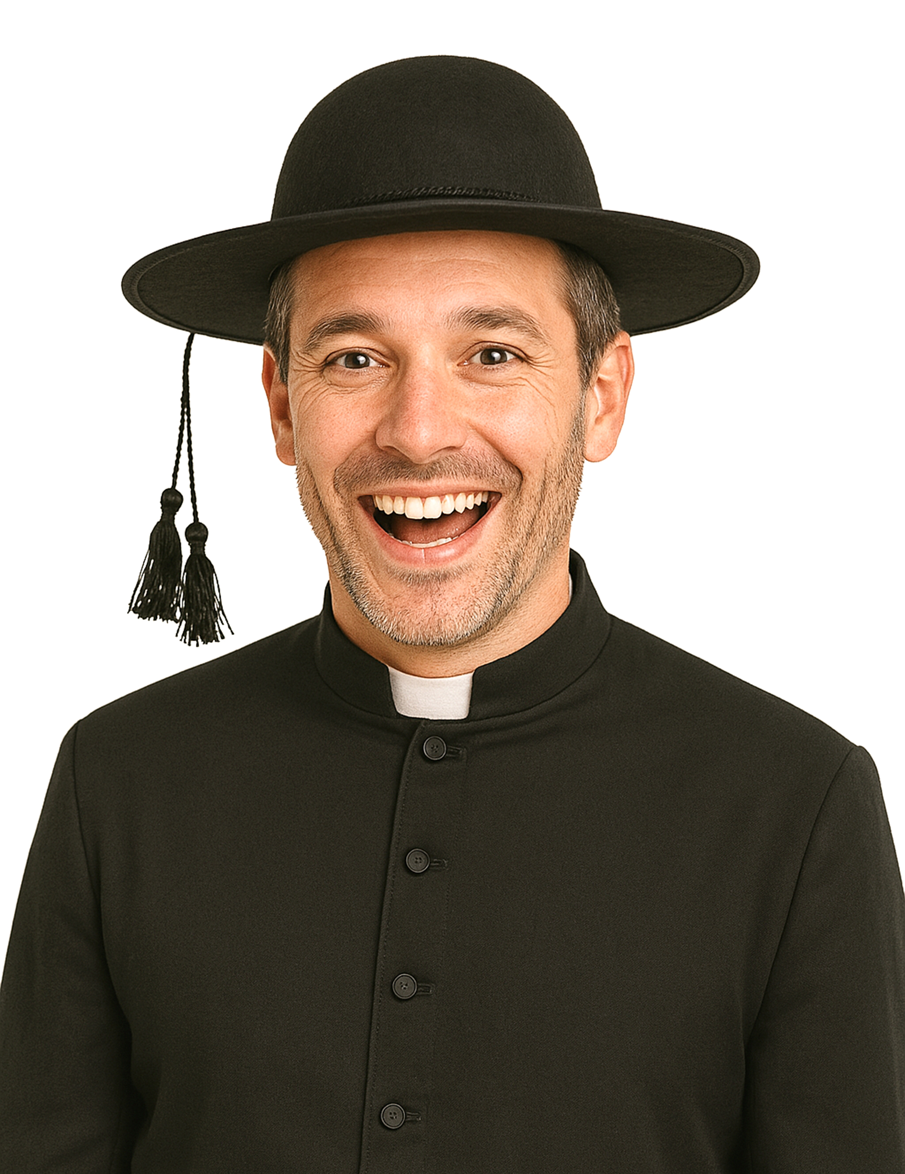 Chapeau curé adulte