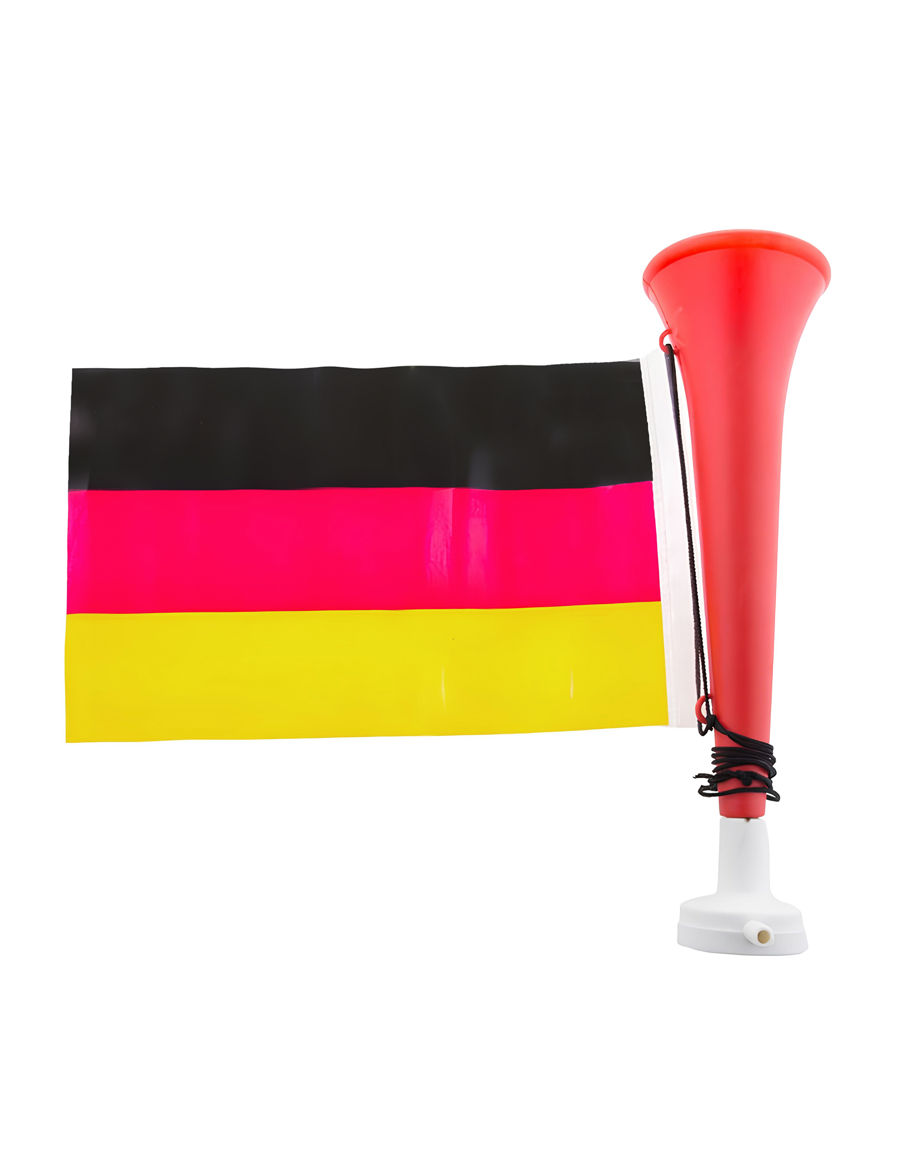 Trompette football avec drapeau Allemagne