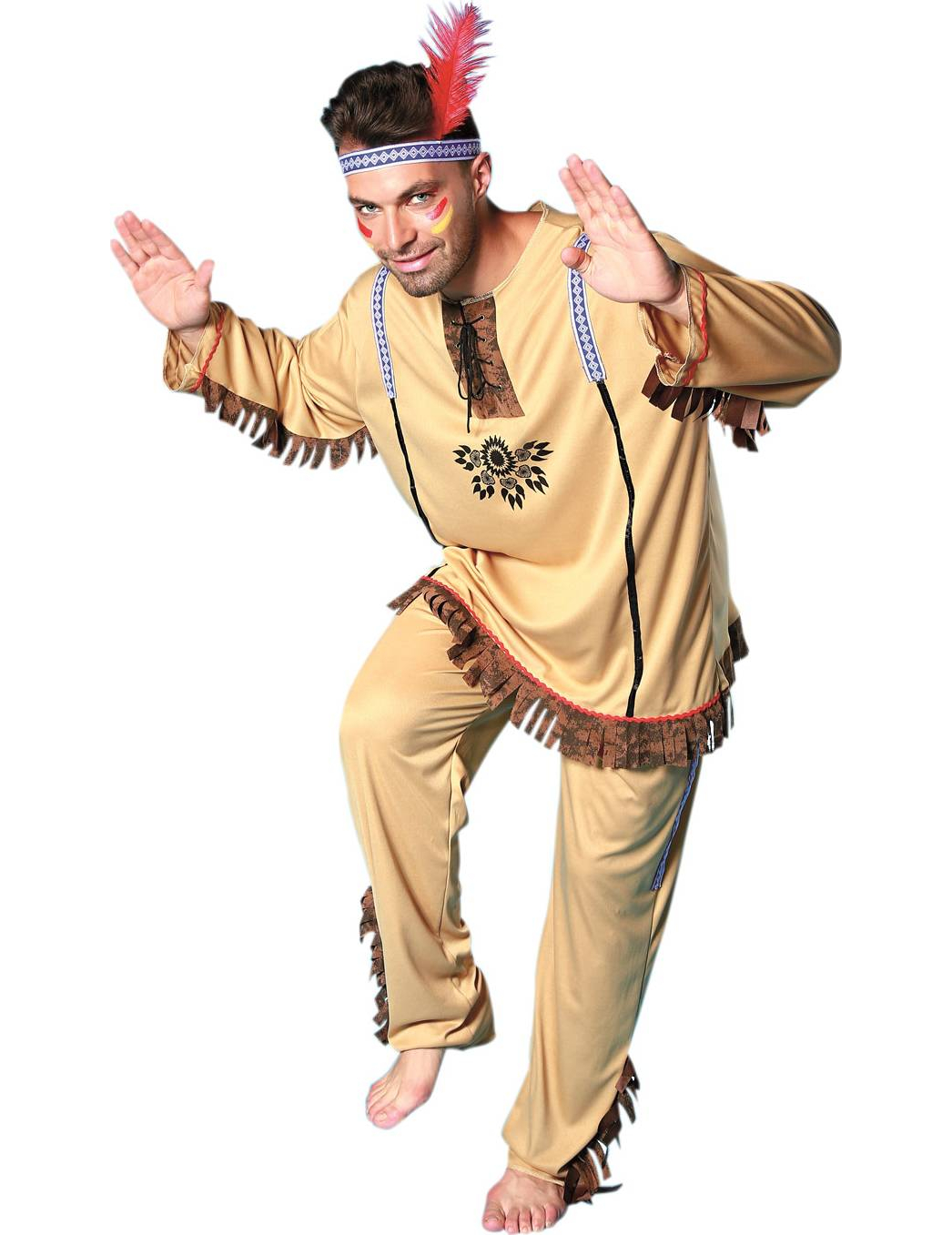 Déguisement indien d'Amérique homme