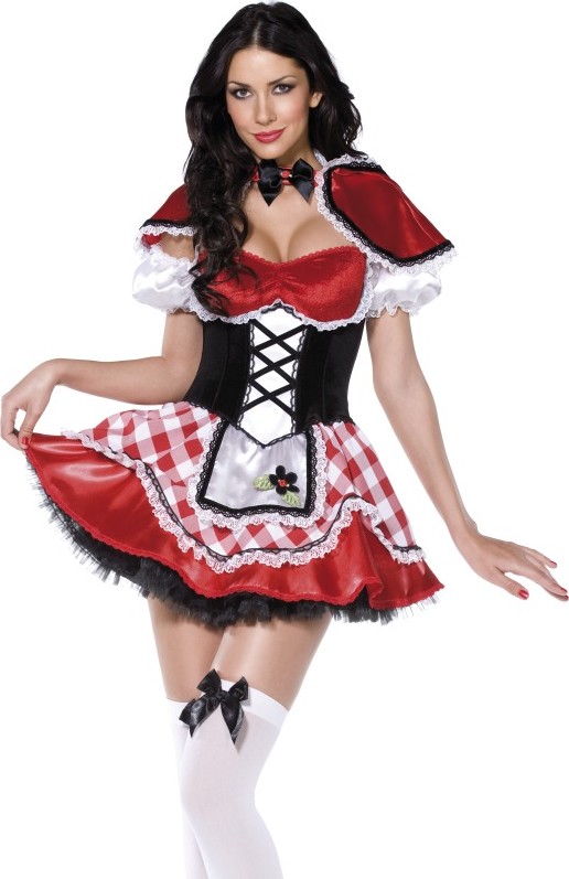 Déguisement chaperon rouge sexy femme