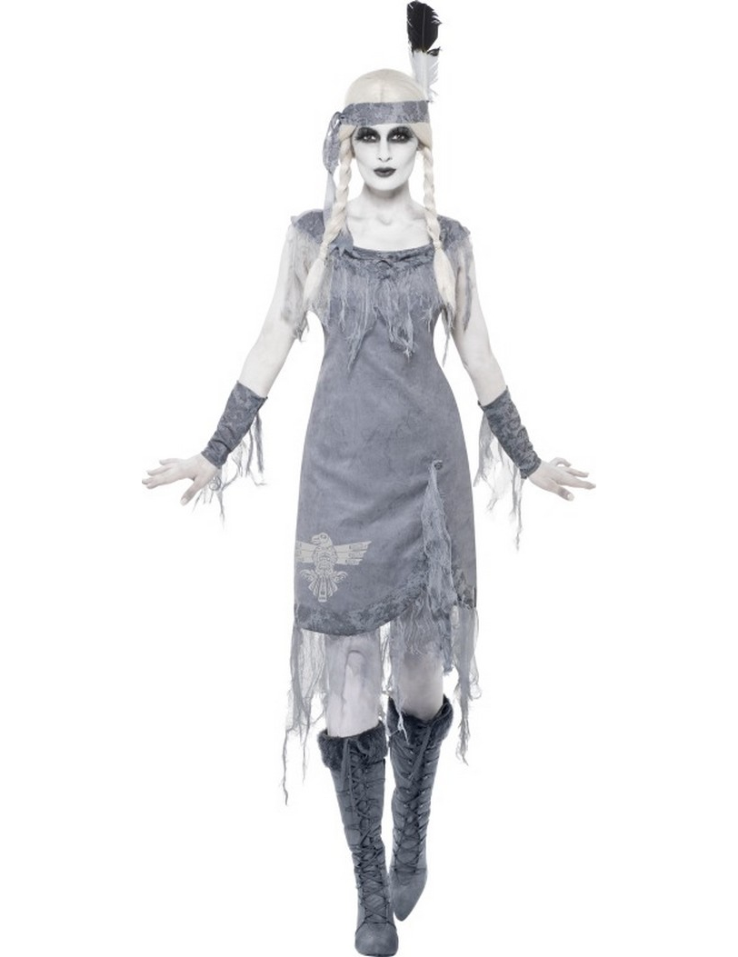 Déguisement fantôme indienne femme Halloween