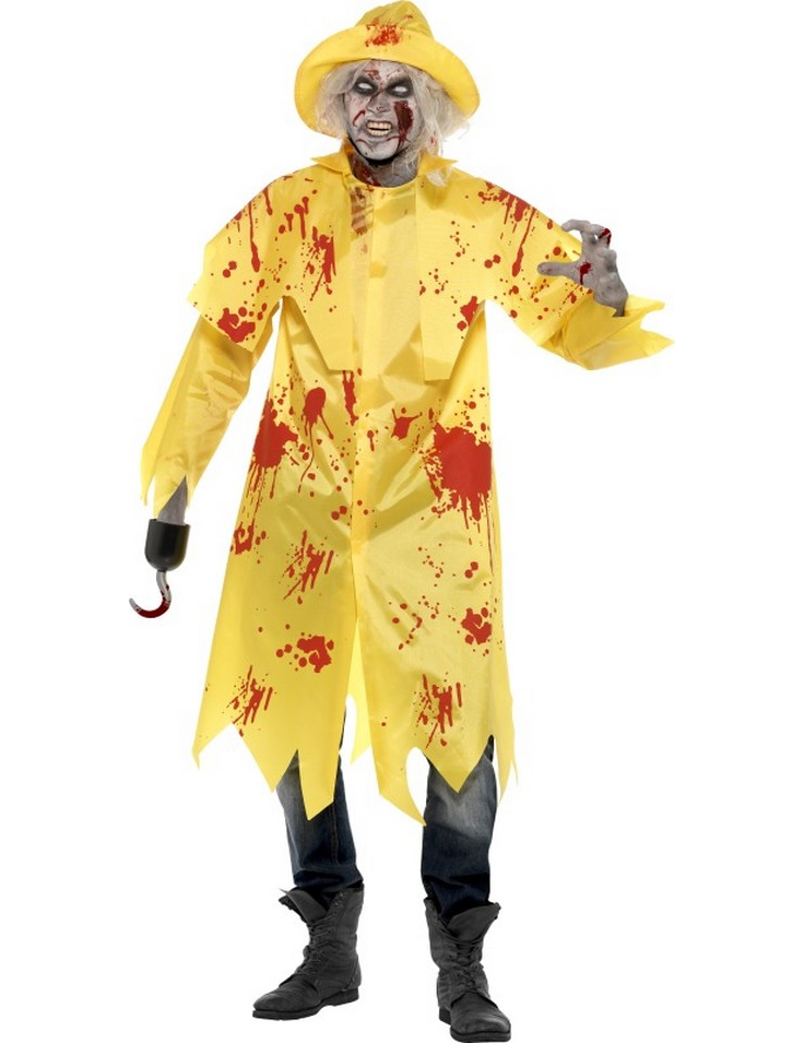 Déguisement zombie pêcheur adulte Halloween