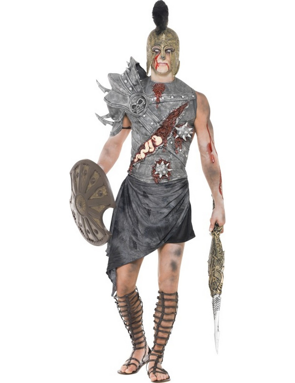 Déguisement zombie gladiateur homme Halloween