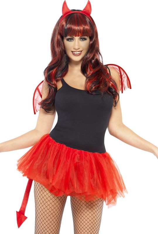 Kit démon femme Halloween