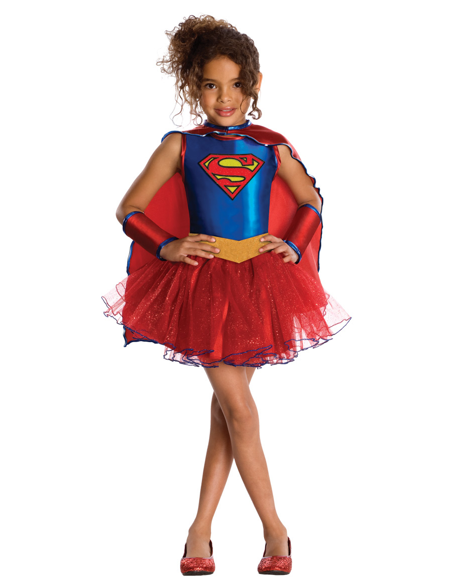Déguisement Supergirl  paillettes fille
