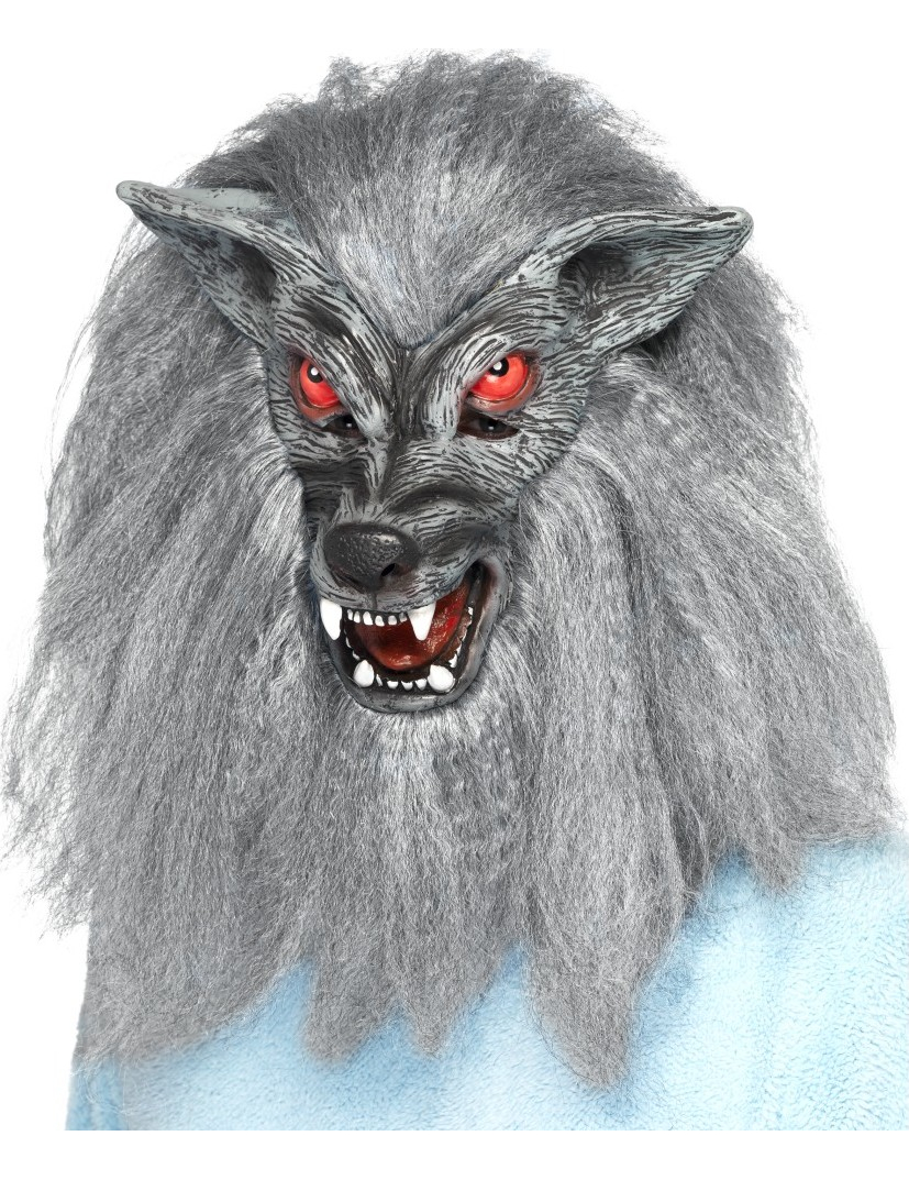 Masque luxe loup garou adulte