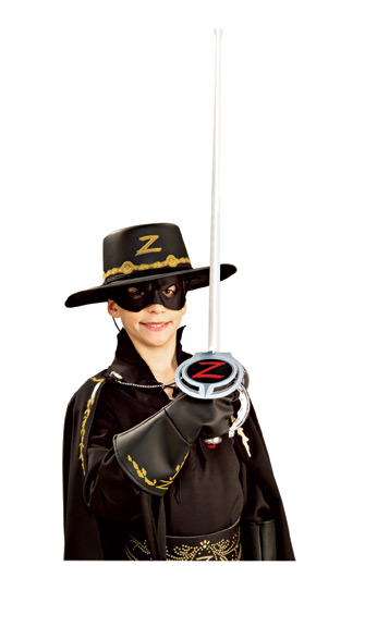 Kit accessoires Zorro enfant