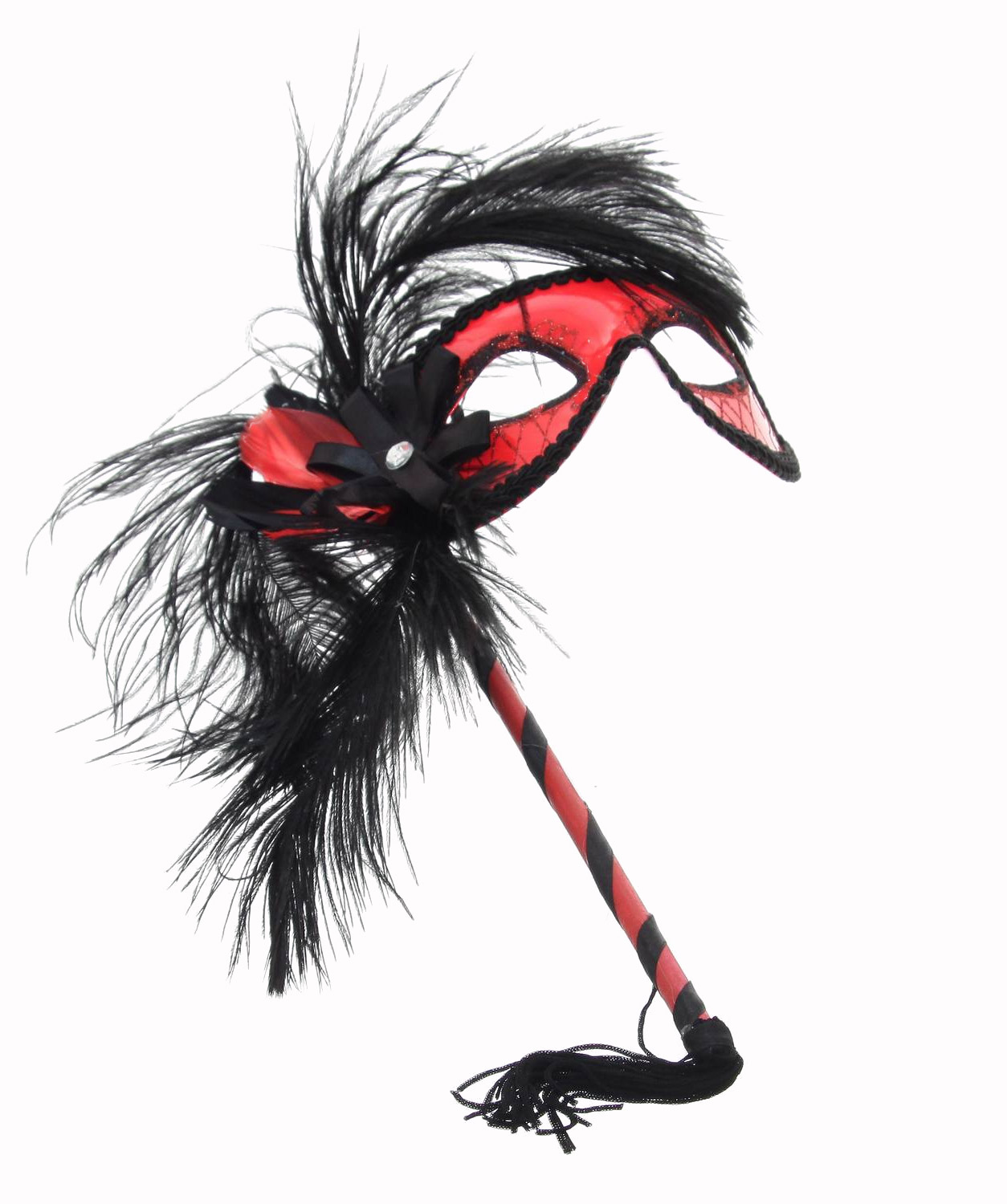 Loup noir et rouge adulte