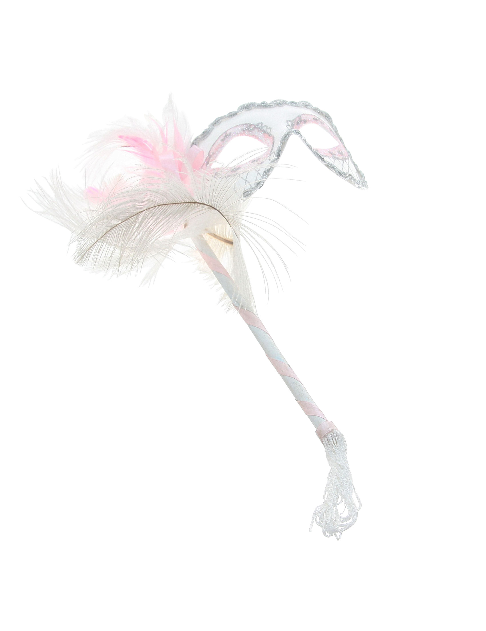 Loup blanc et rose adulte