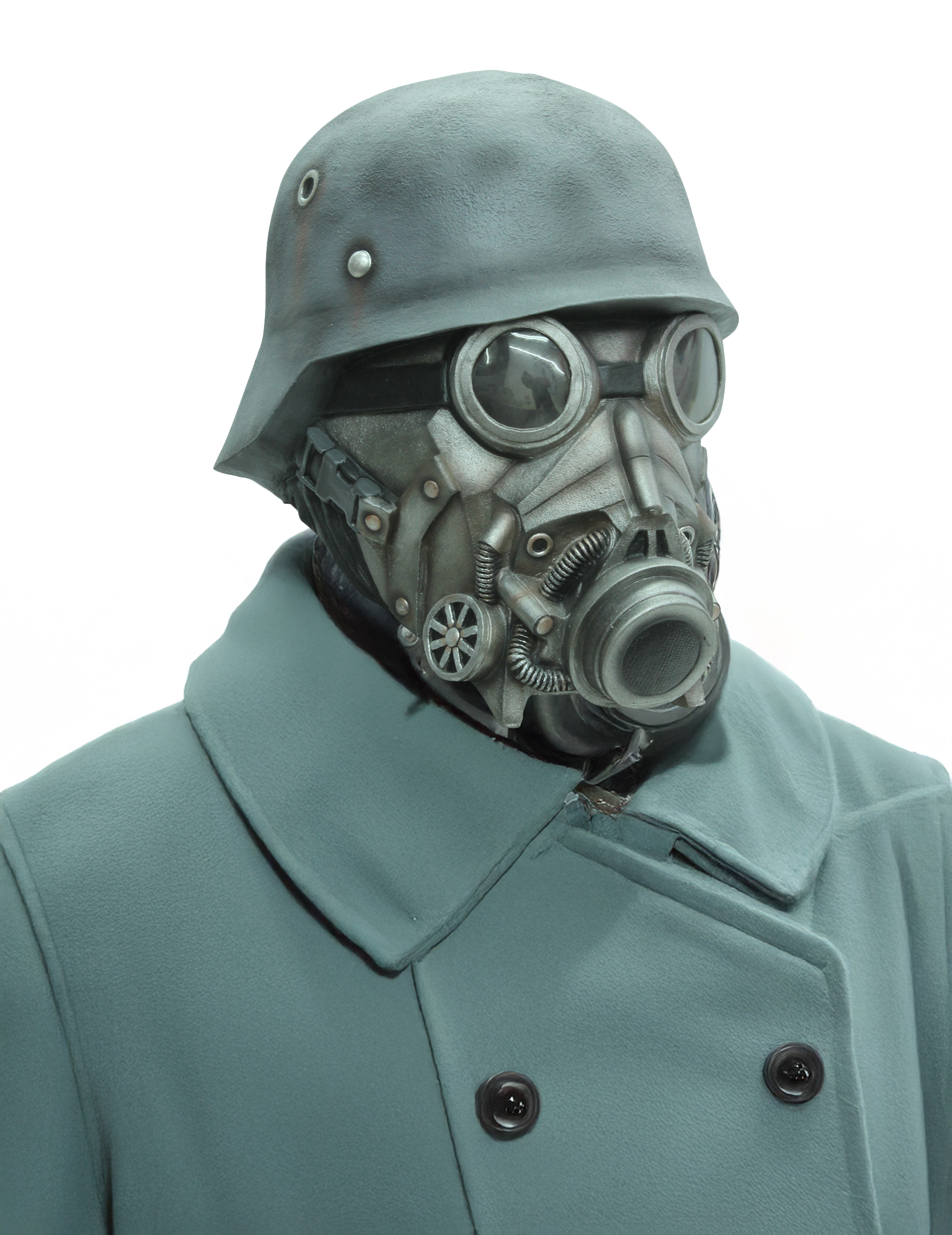 Masque soldat chimique adulte