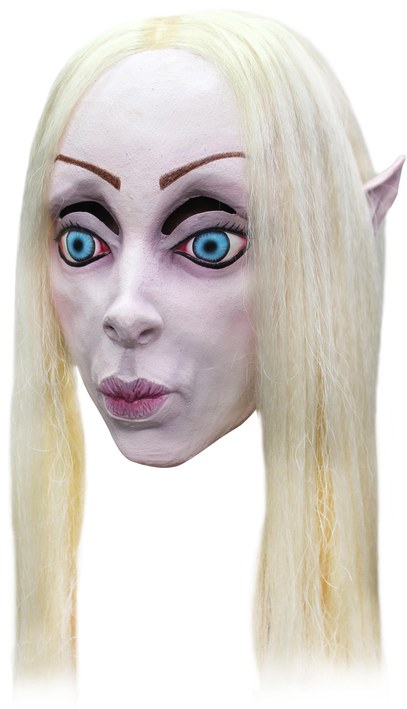 Masque elfe blonde femme