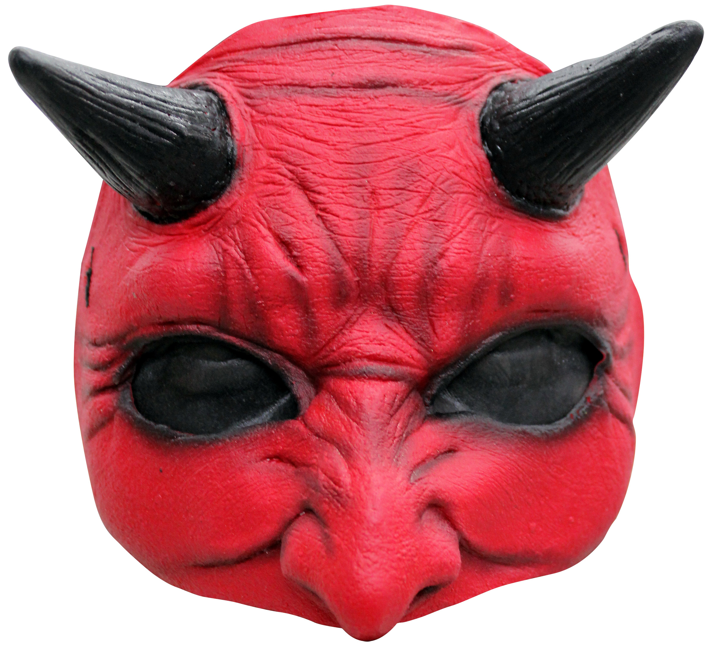 Demi masque diable adulte halloween
