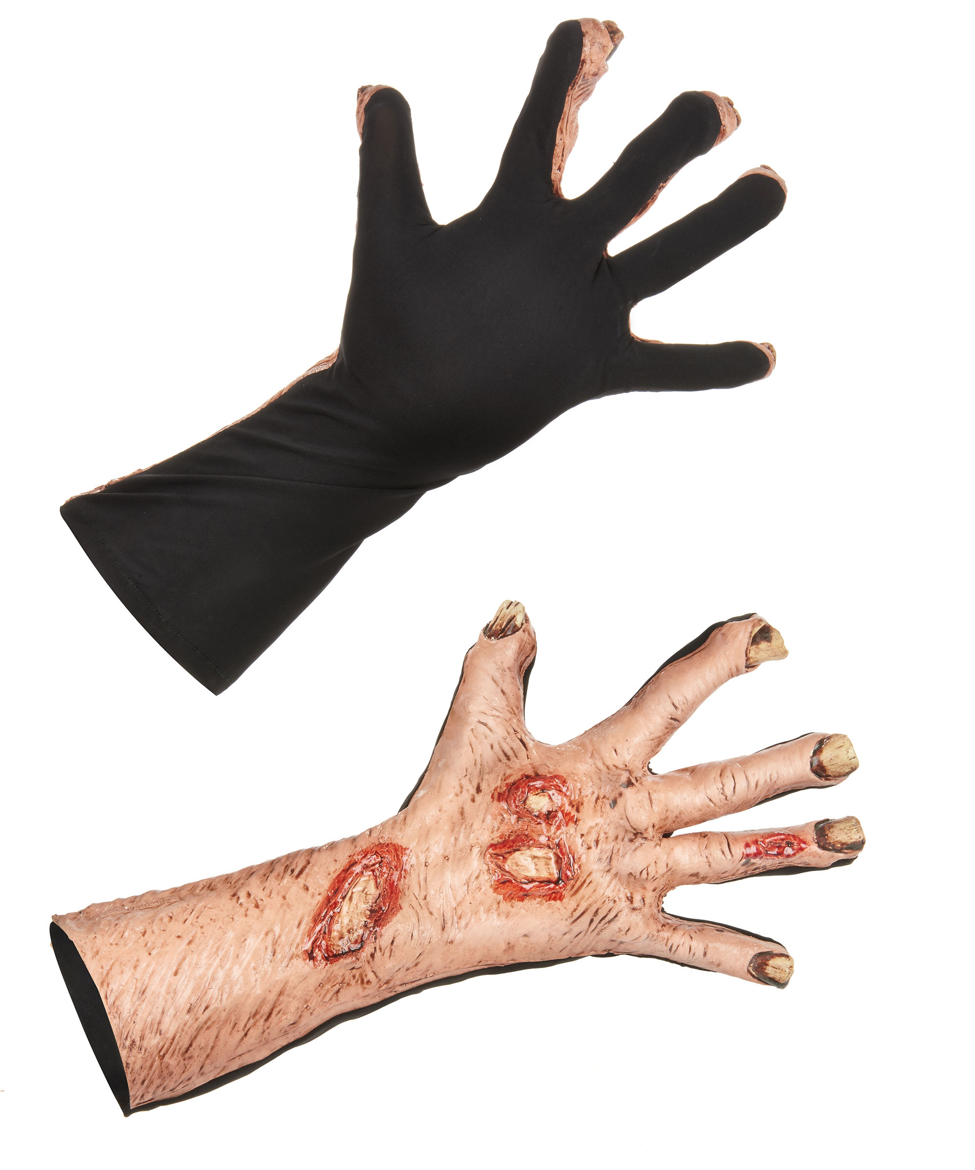 Gants zombie adulte Halloween