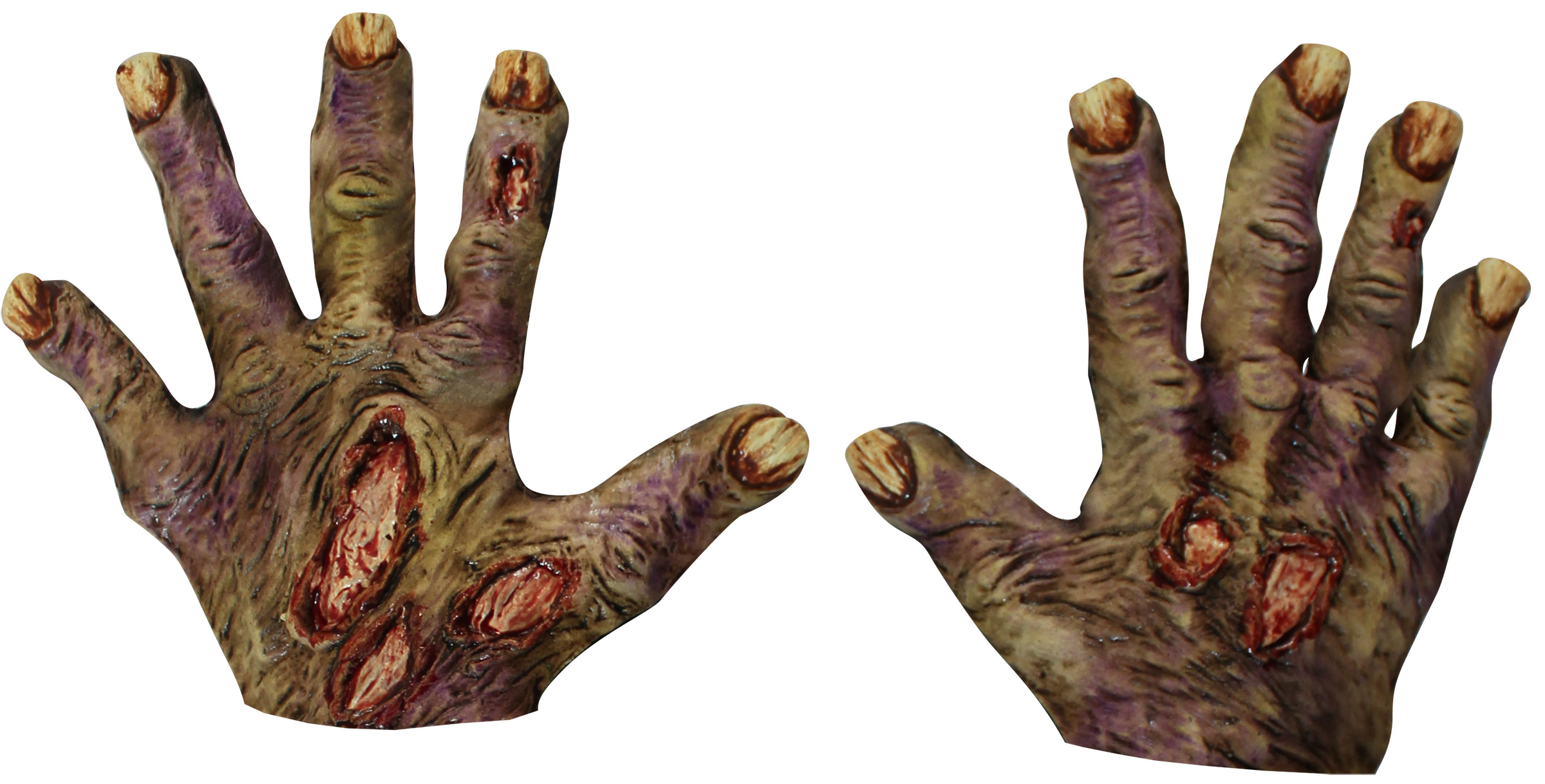 Mains zombie adulte halloween