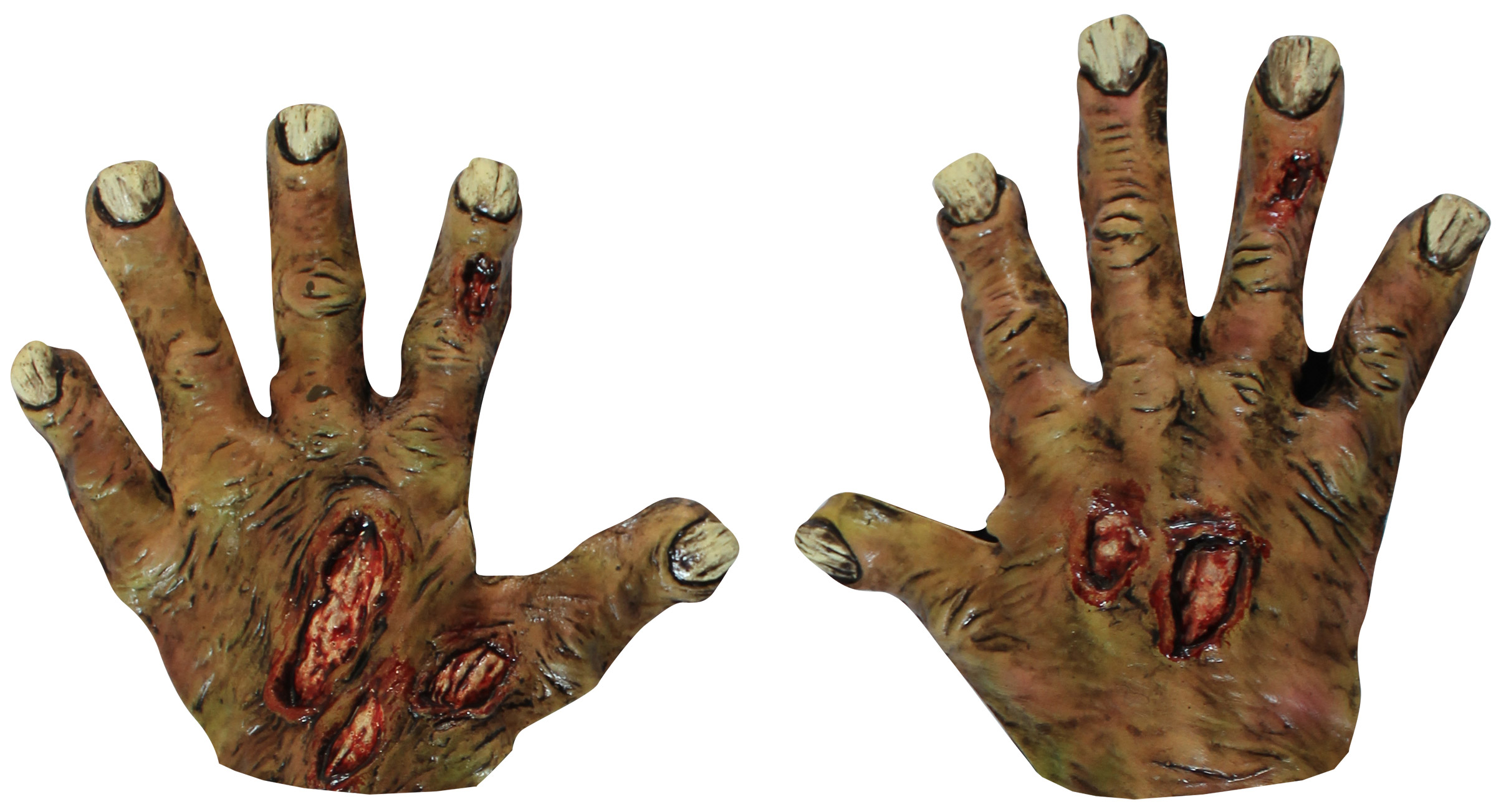 Mains zombie adulte halloween