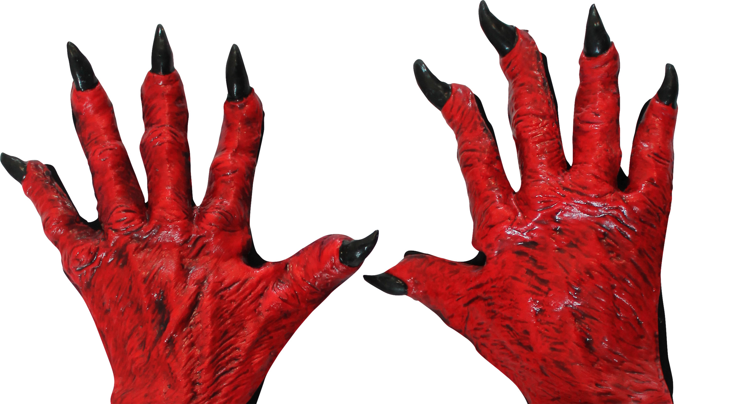 Mains diable adulte halloween