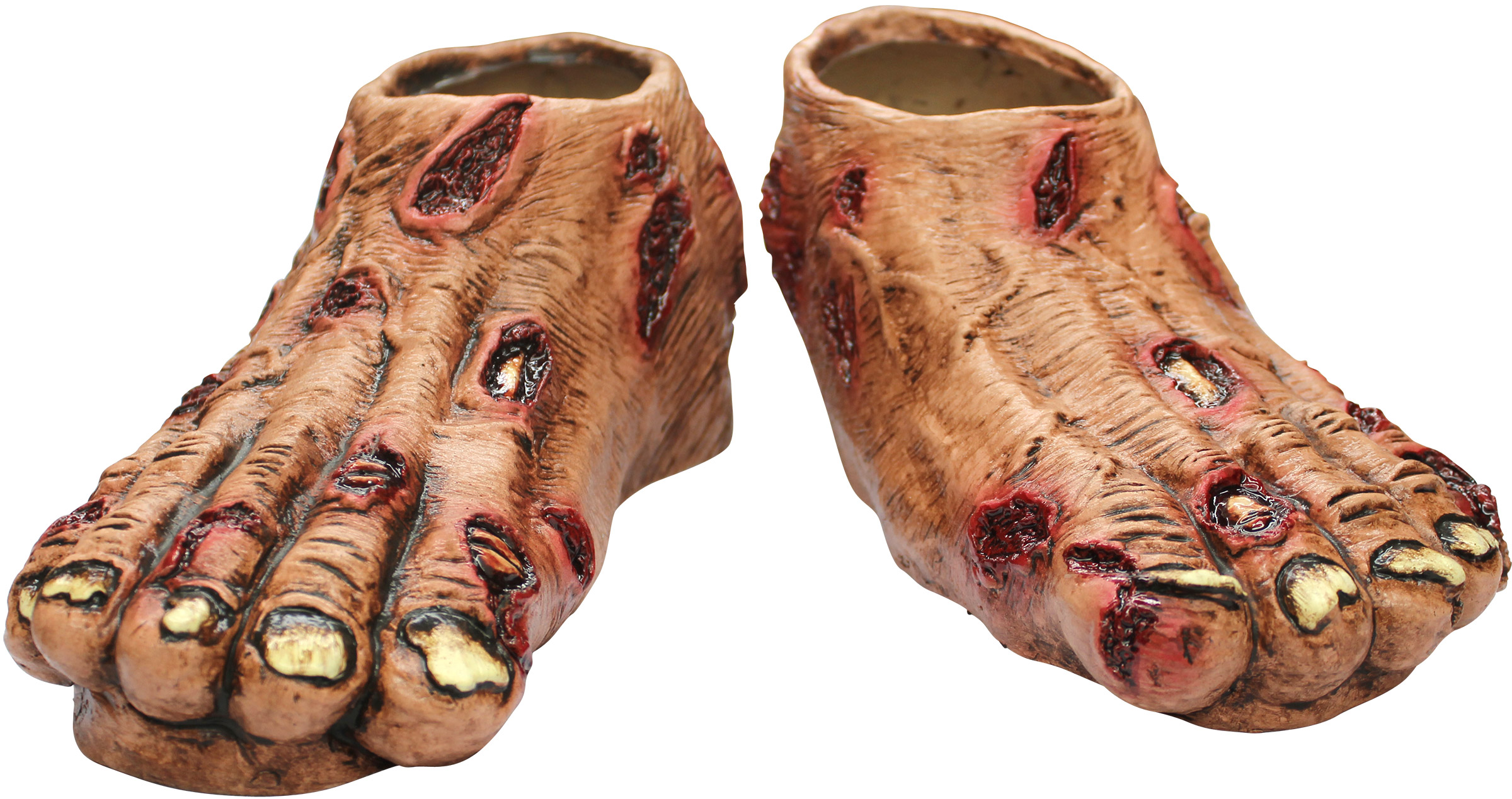 Pieds zombie adulte Halloween