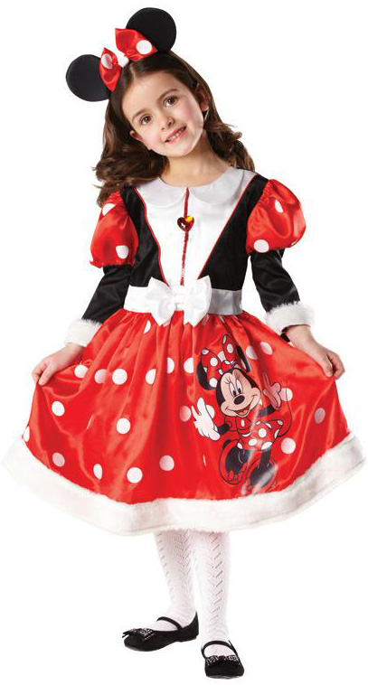 Déguisement princesse de l'hiver Minnie fille