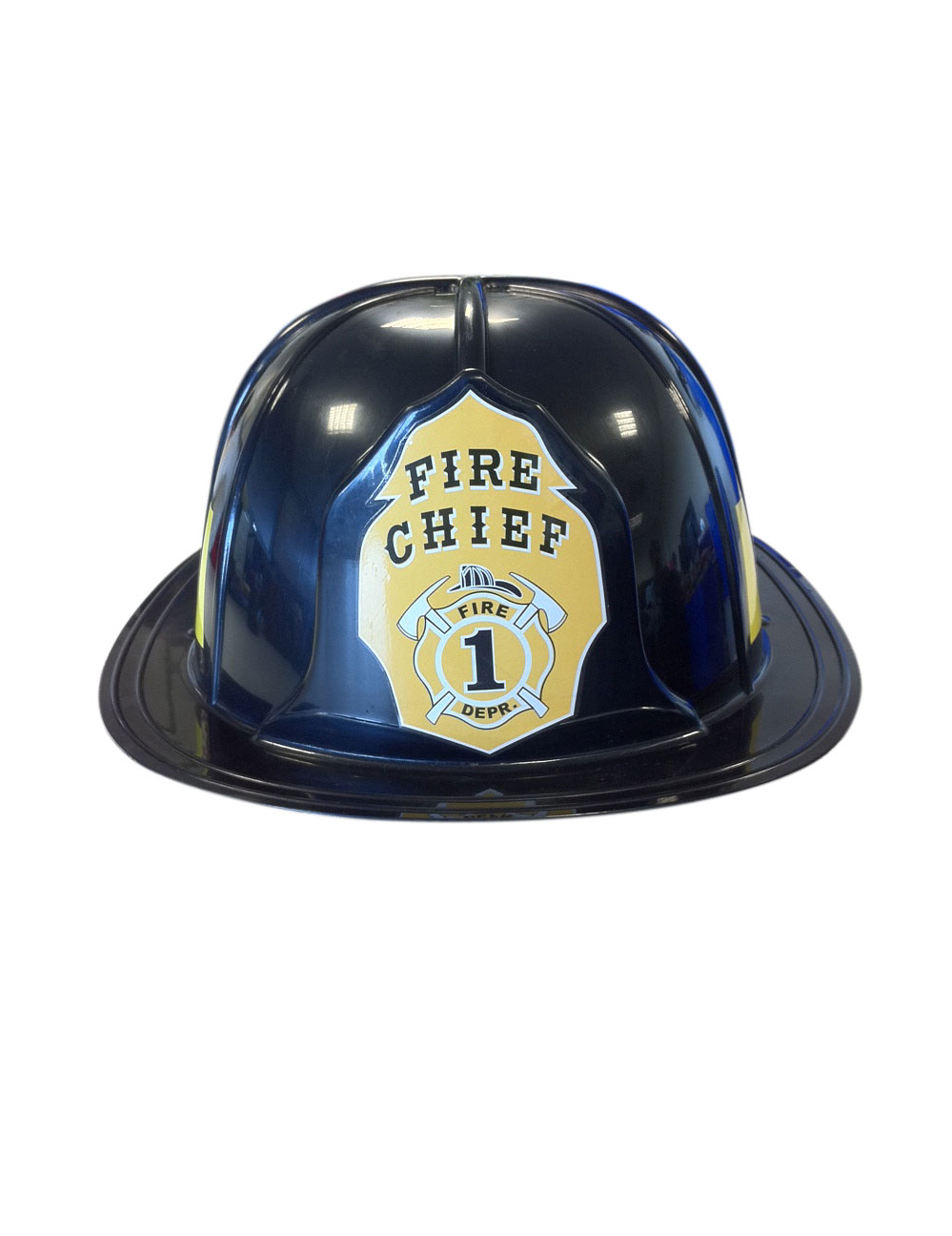 Casque de Pompier Noir adulte