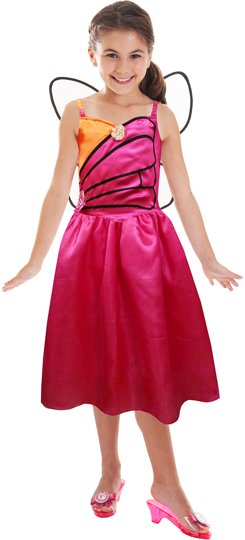Déguisement Barbie Princesse Mariposa fille