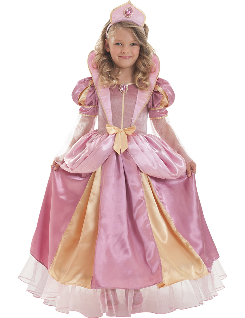 Déguisement Corolle reine rose fille