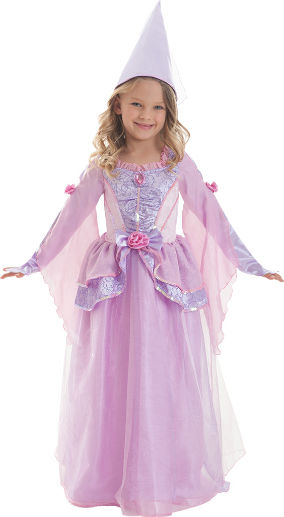 Déguisement Corolle princesse rose et lilas fille