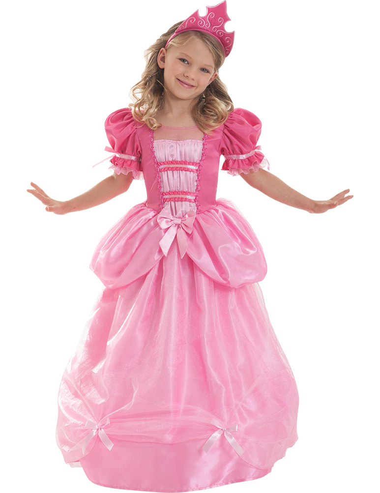 Déguisement Corolle princesse rose fille