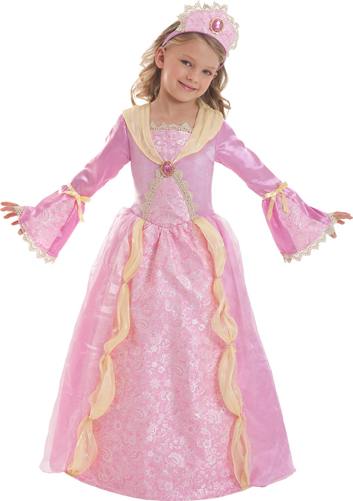 Déguisement Corolle princesse médievale rose fille