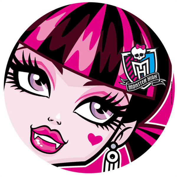 Disque azyme 20 cm Monster High