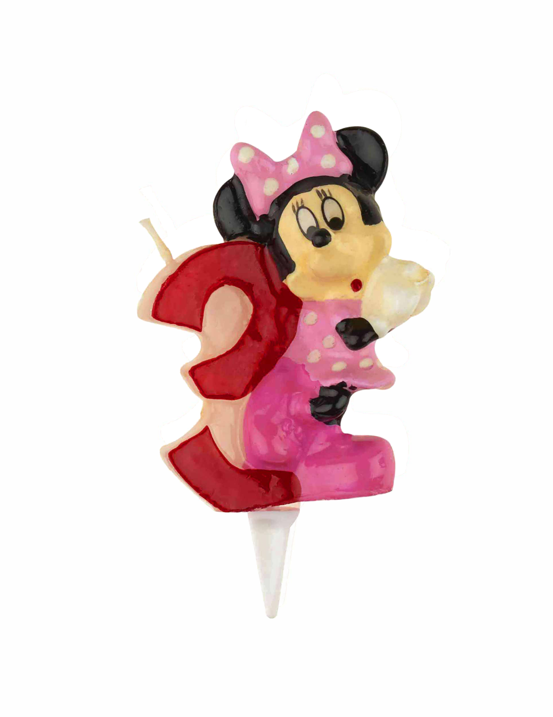 Bougie chiffre 3 Minnie