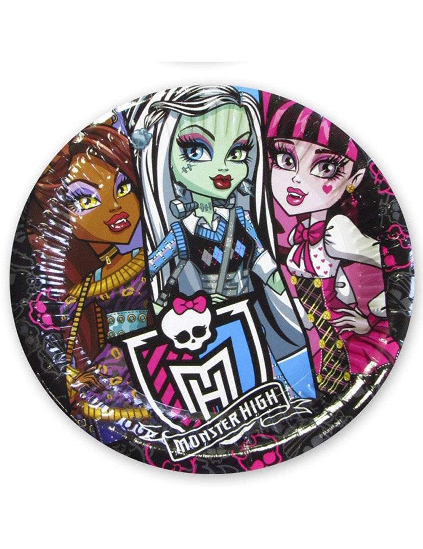 5 Assiettes Monster High