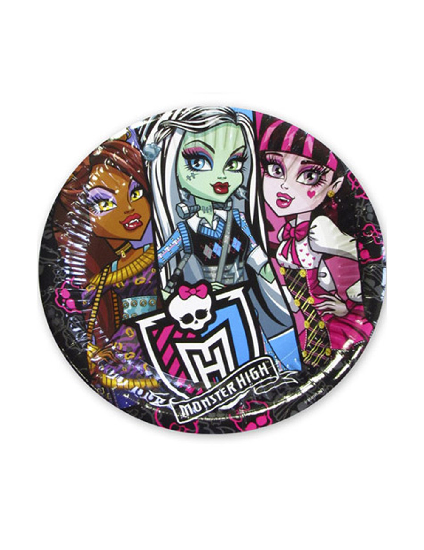 5 Assiettes Monster High