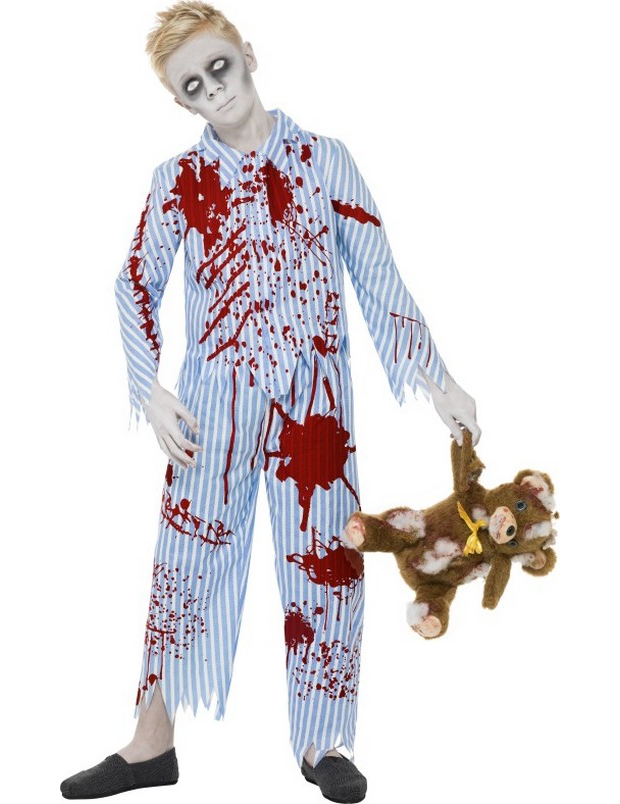 Déguisement zombie pyjama garçon Halloween