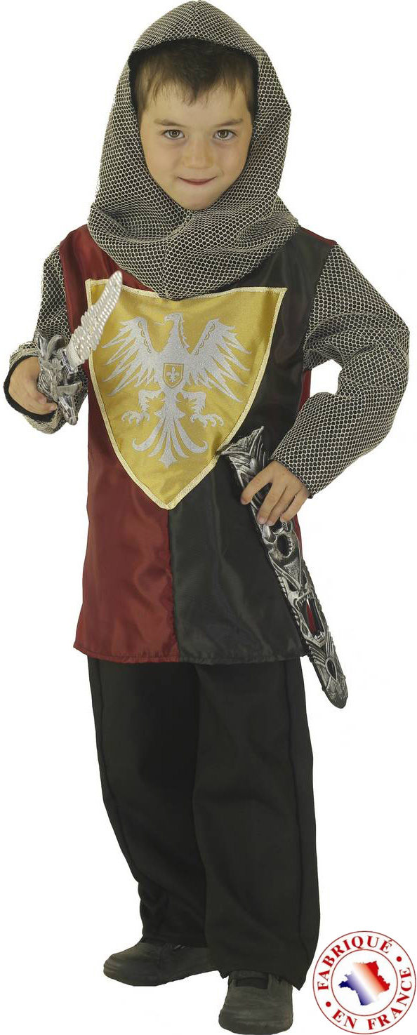 Déguisement chevalier médiéval garçon luxe