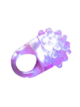 1 bague magique avec LED violette