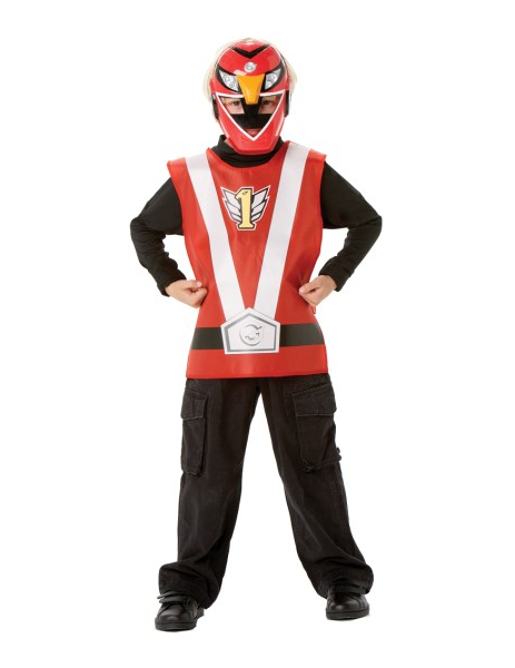 Kit Power Rangers rouge enfant
