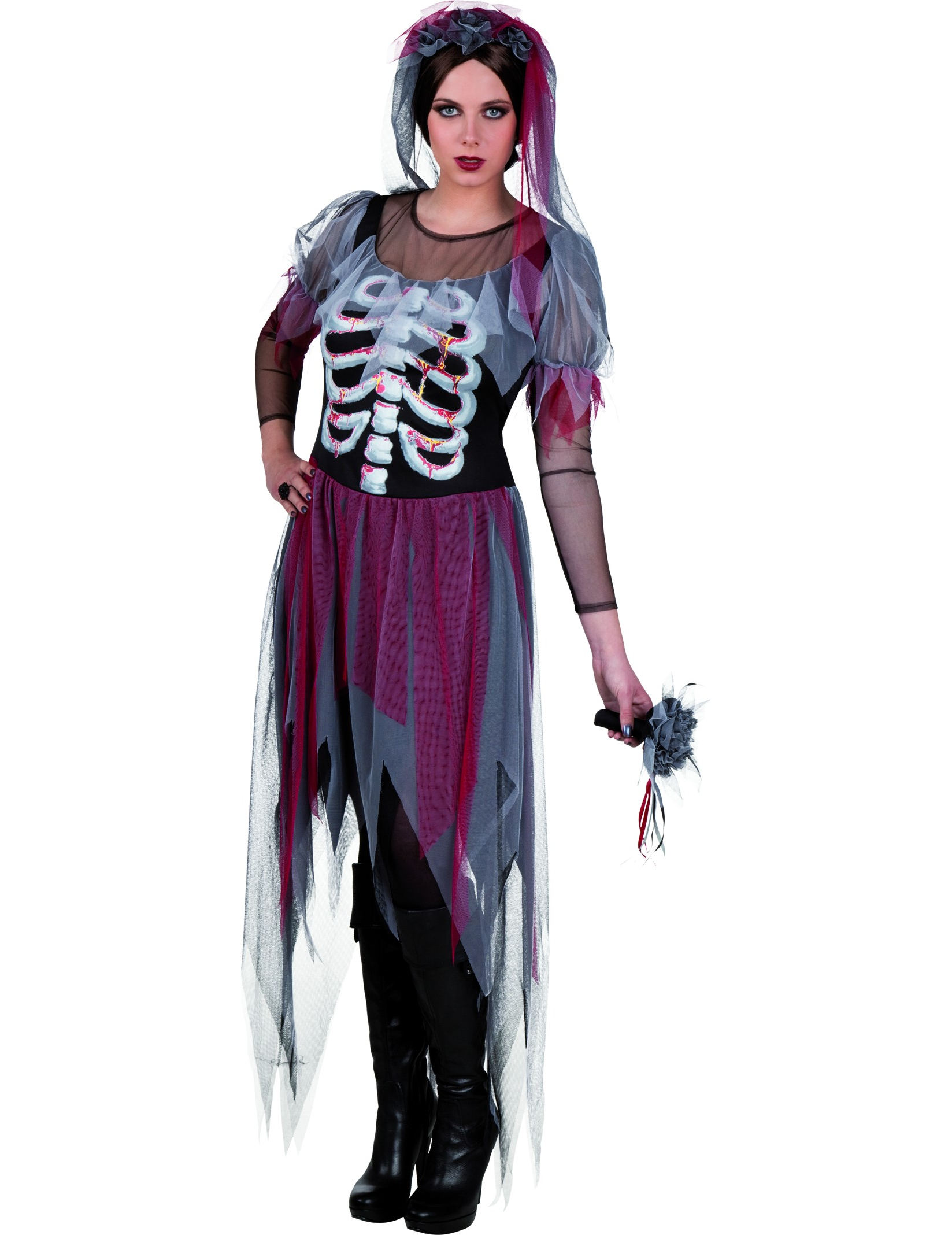 Déguisement mariée gothique femme Halloween