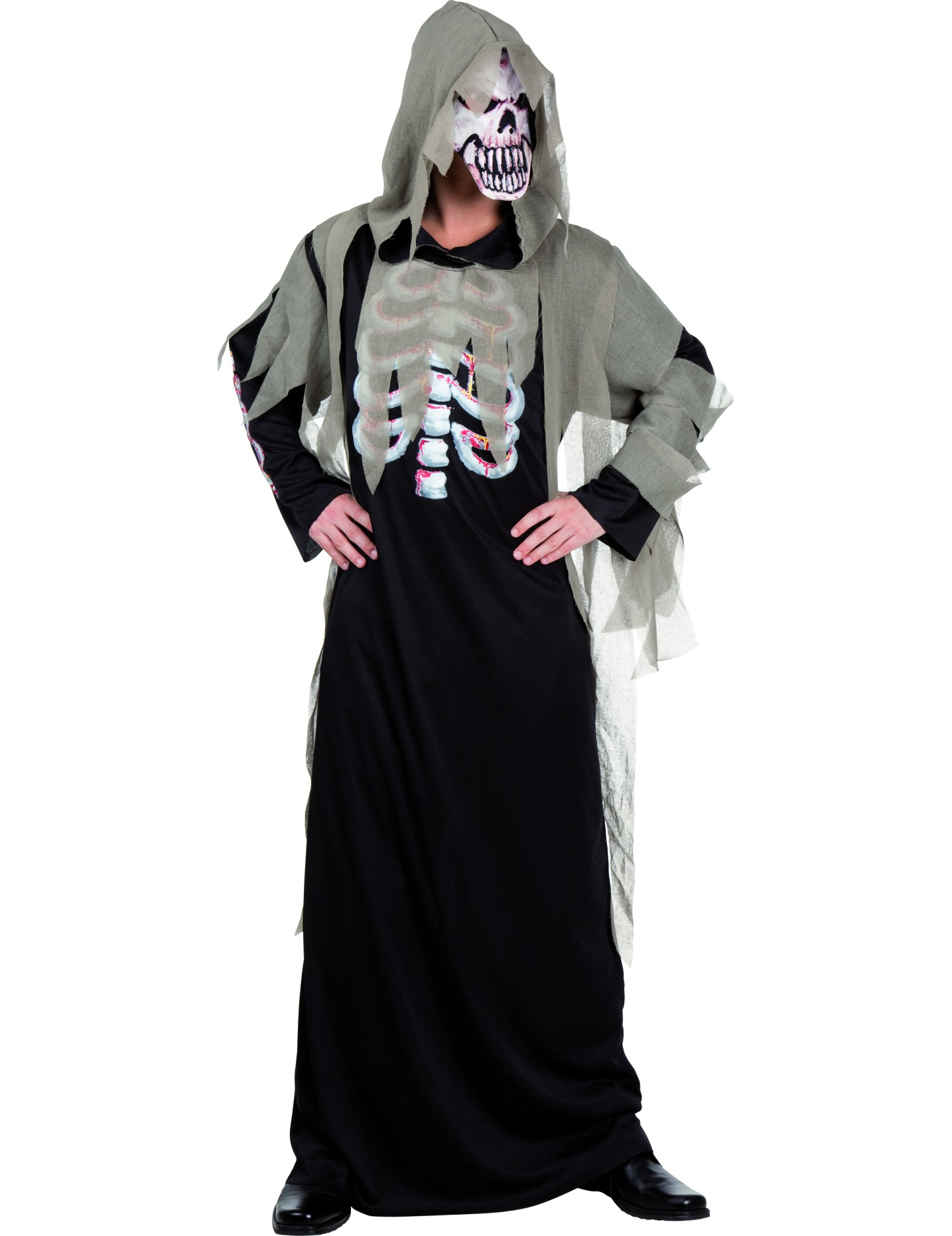 Déguisement moine squelette homme Halloween