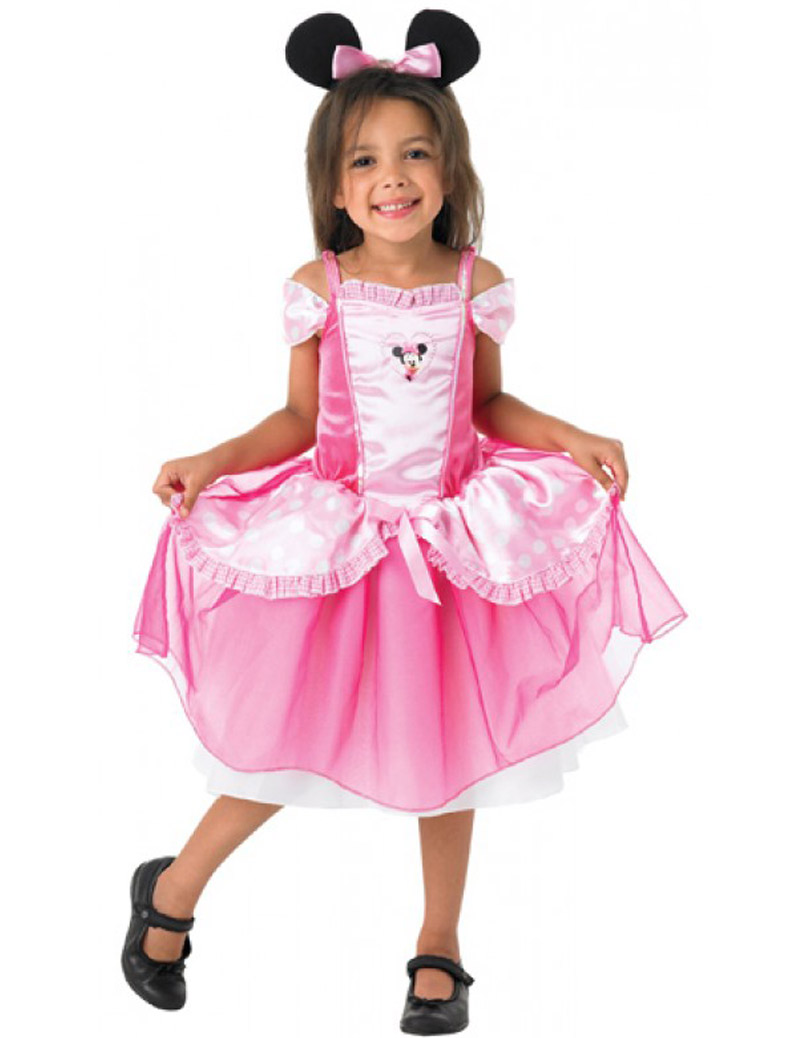 Déguisement Minnie Mouse rose fille