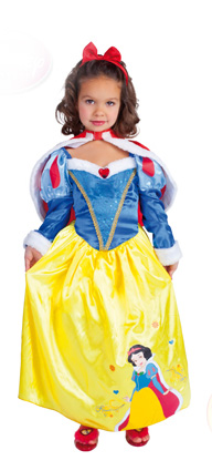 Déguisement Blanche neige avec cape fille