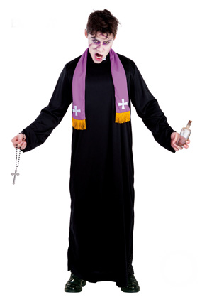 Déguisement Père Karras L'exorciste homme