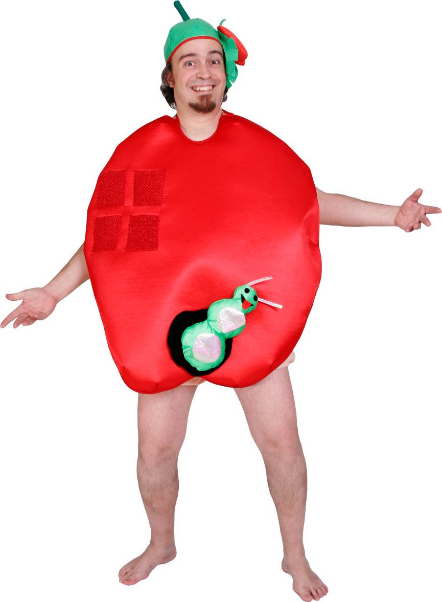 Déguisement humoristique pomme adulte