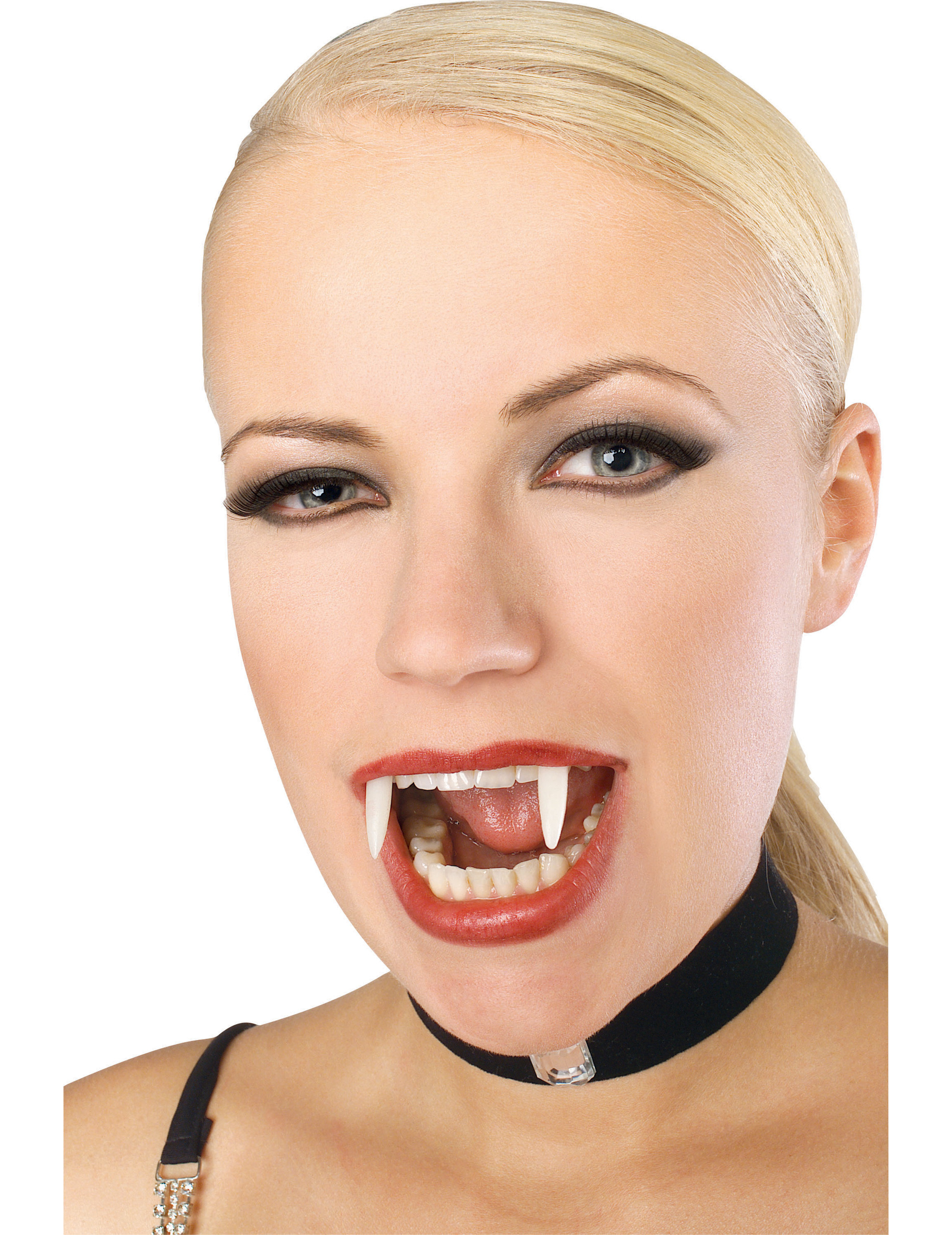 Dentier de vampire phosphorescent